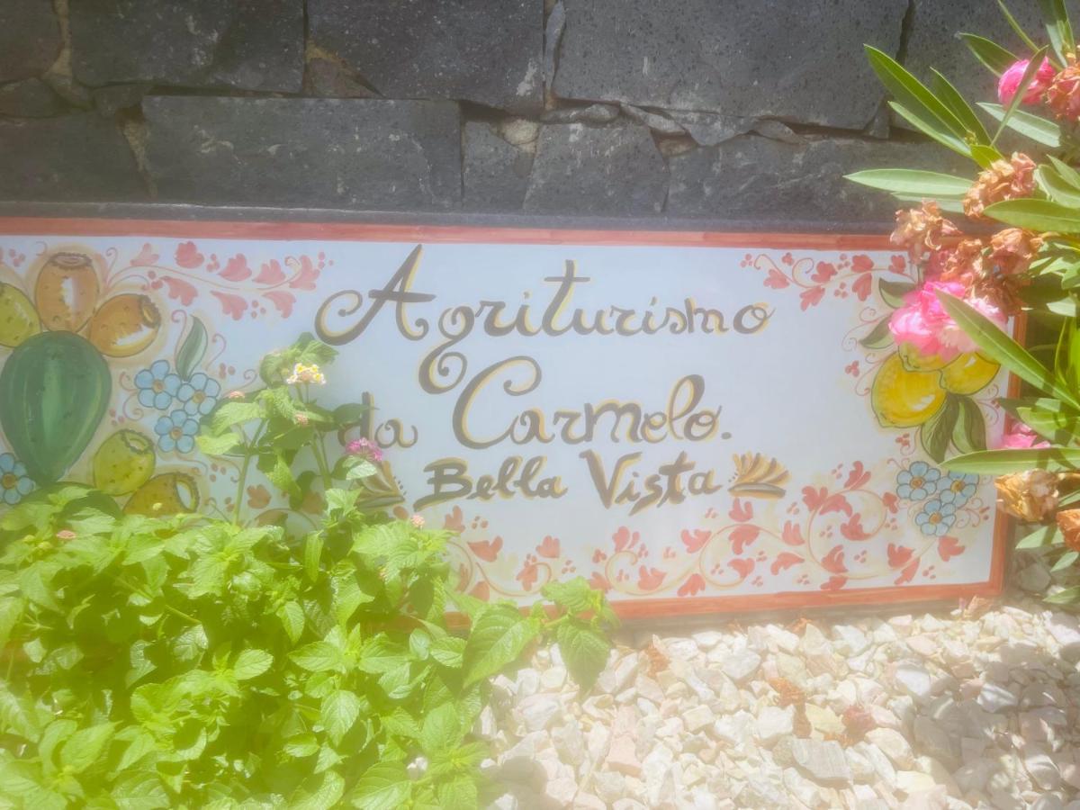 Agriturismo Bella Vista - Da Carmelo Санта Тереза ди Рива Екстериор снимка